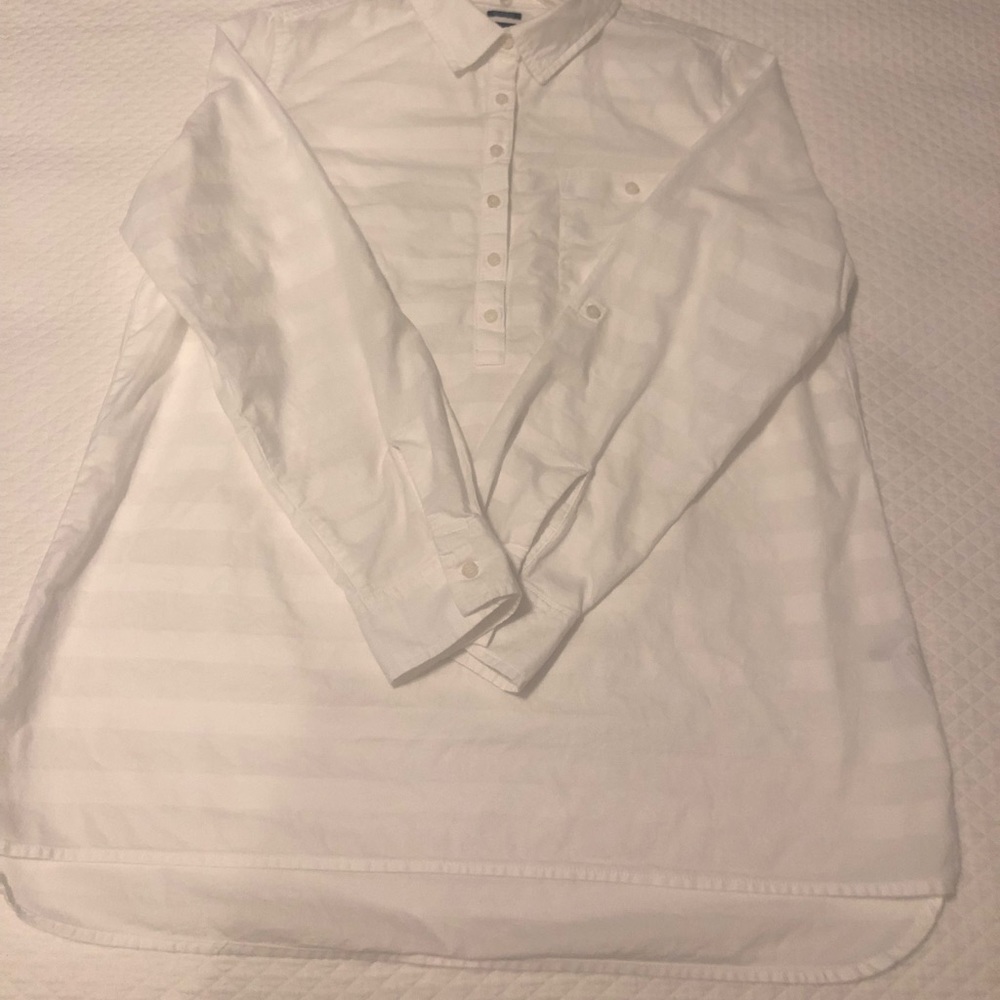 Blouse 👚 Tommy Hilfiger wt collar cotton blouse